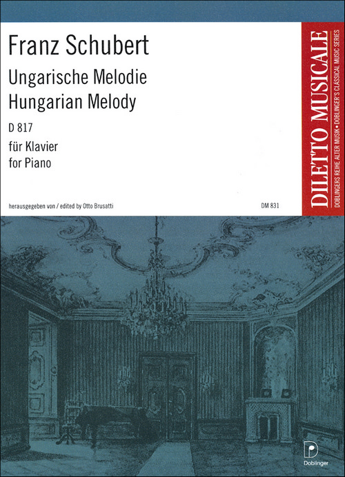 Ungarische Melodie h-moll D 817, for piano