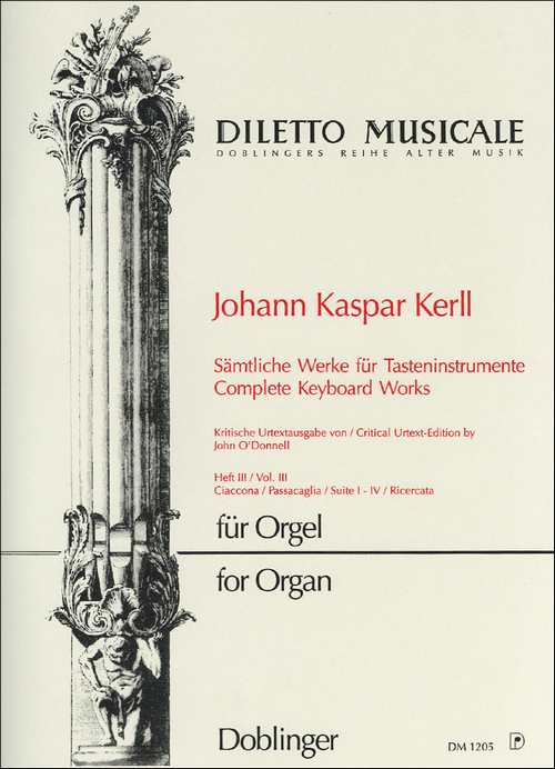 Sämtliche Werke für Tasteninstrumente Vol. 3, Ciaccona. Passacaglia. Suite I-IV. Ricercata
