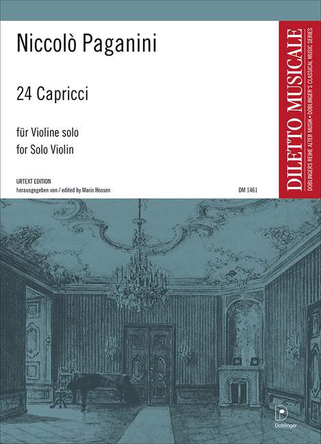 24 Capricci, for violin