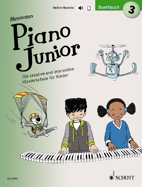 Piano Junior: Duettbuch Vol. 3, Vierhändiges Spielbuch zur Klavierschule