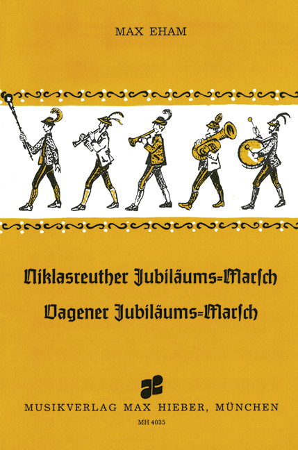 Niklasreuther Jubiläums-Marsch - Vagener Jubiläums-Marsch (jubilee marches), for wind band, Set of parts