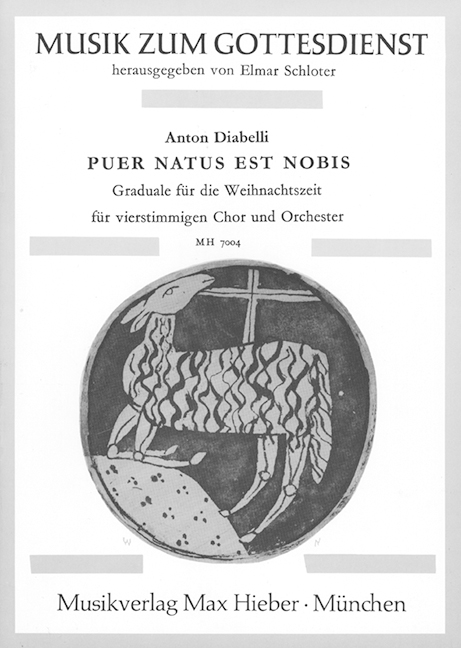 Puer natus est nobis, Graduale für die Weihnachtszeit, for mixed choir (SATB) and orchestra, Score