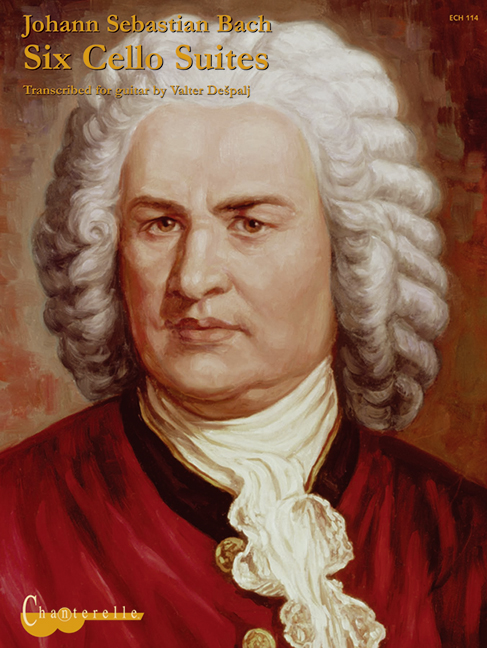 Six Cello Suites BWV 1007-1012, for guitar