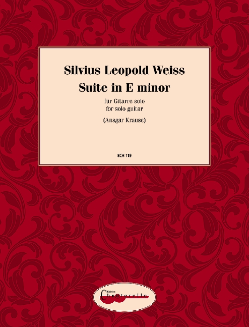 Suite in E Minor L. 17, for guitar