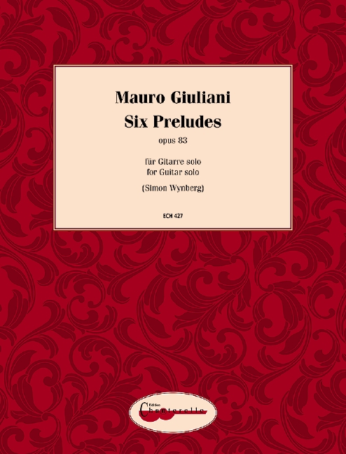 6 Preludes op. 83, for guitar