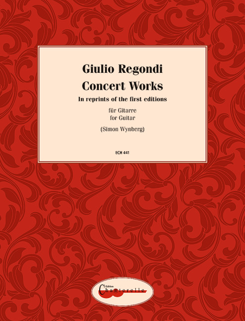 Concert Works for Guitar op. 19-23, Facsimile