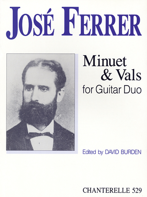 Minuet & Vals, for 2 guitars, Performing score