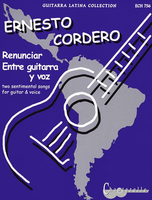 Two Sentimental Songs, for voice and guitar, Performing score