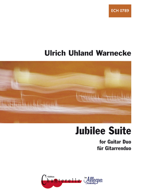 Jubilee Suite, for 2 guitars, Score and parts