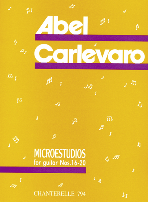 Microestudios Vol.IV, No. 16-20, for guitar