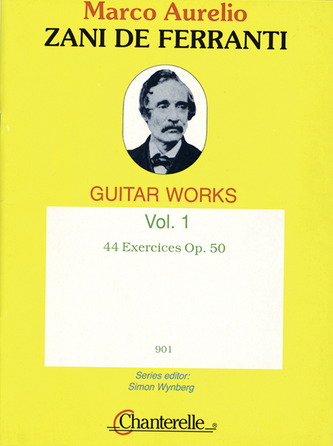 44 Exercices op. 50 Vol. 1, for guitar