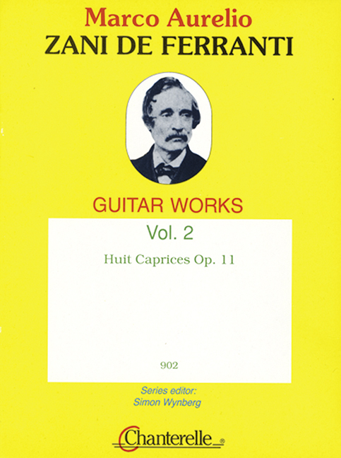 8 Caprices op. 11 Vol. 2, for guitar