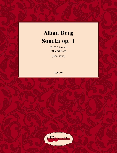Sonata op. 1, for 2 guitars, Performing score