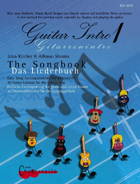 Guitar Intro 1 - The Song Book, Easy Song Accompaniments for all Children