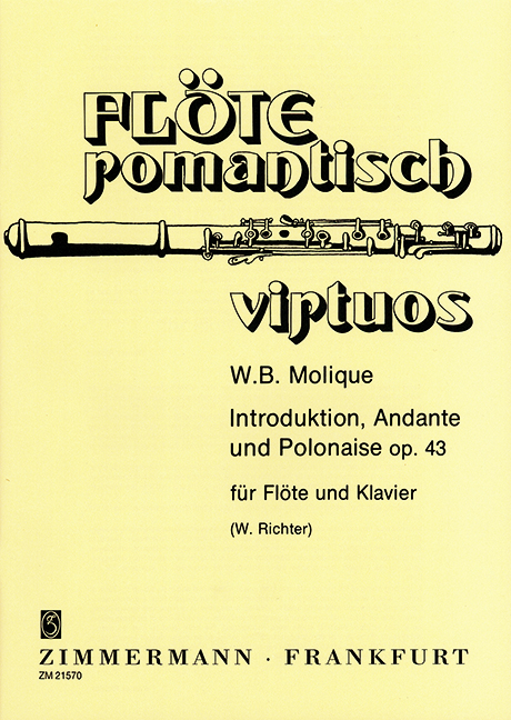 Introduction, Andante and Polonaise op. 43, for flute and piano