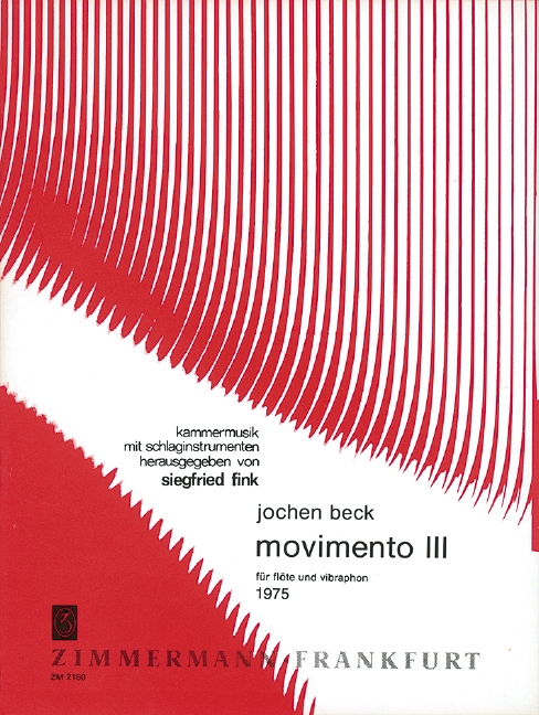 Movimento III, for flute and vibraphone, Performing score