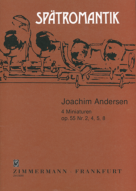 4 Miniatures op. 55 Nr. 2, 4, 5, 8, for flute and piano