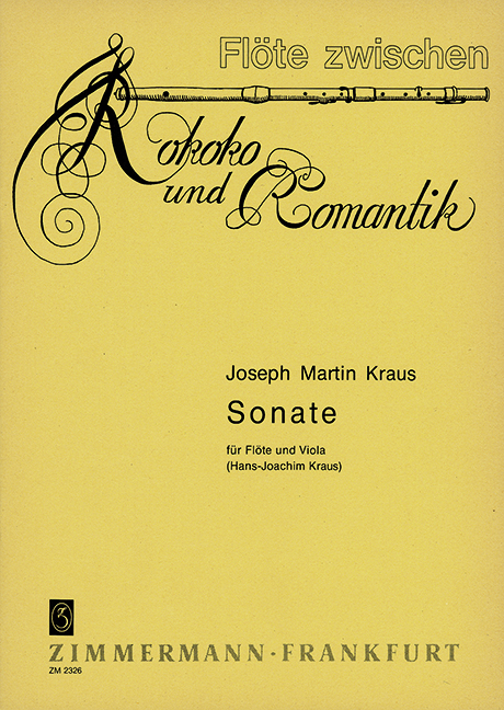 Sonata, for flute and viola