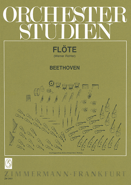 Orchestra Studies, Beethoven, for flute