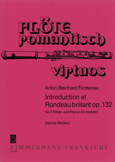 Introduction et Rondeau brillant op. 132, for 2 flutes and piano