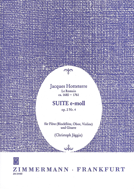 Suite E minor op. 2/4, for melody instrument and guitar