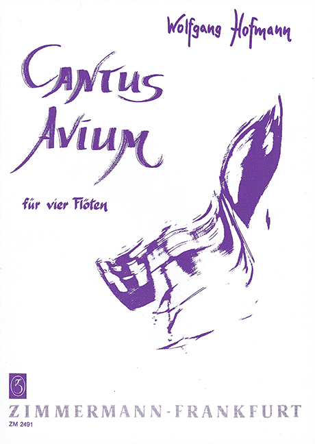 Cantus Avium, for 4 flutes