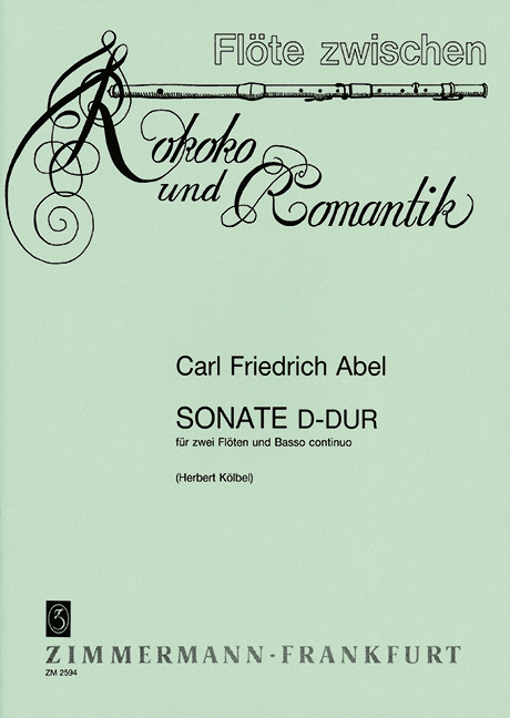 Sonata D major, for 2 flutes and piano