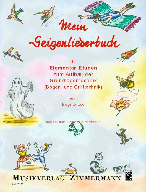 My Violin Song Book Vol. 2, Violin etudes for the beginning (from pre-school age)