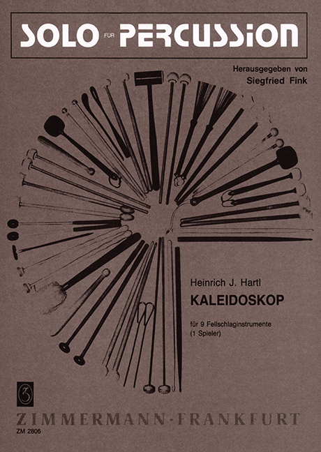 Caleidoscope op. 23, for 9 drumhead instruments (1 player)