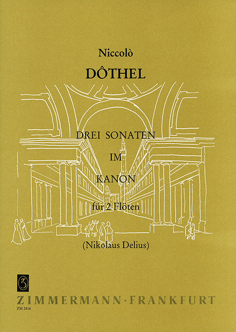 Three Sonatas in Canon, for 2 flutes