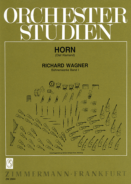 Orchestra Studies, Wagner: Stage works I, for horn
