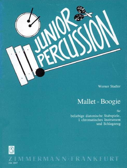 Mallet-Boogie, for diatonic mallet percussion, Score and parts