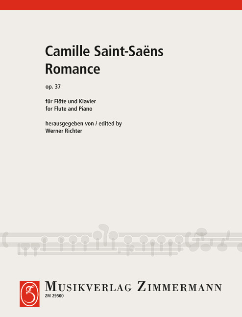 Romance op. 37, for flute and piano