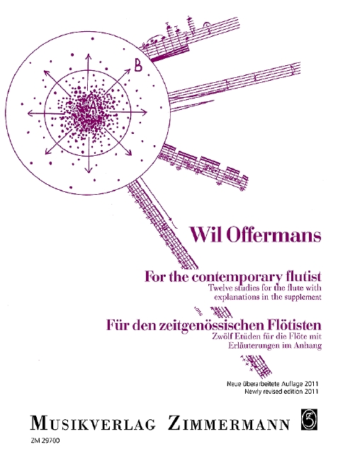 For the Contemporary Flutist, Twelve studies for the flute with explanations in the supplement