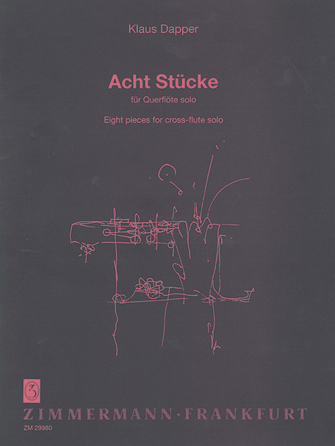 8 Pieces, for flute
