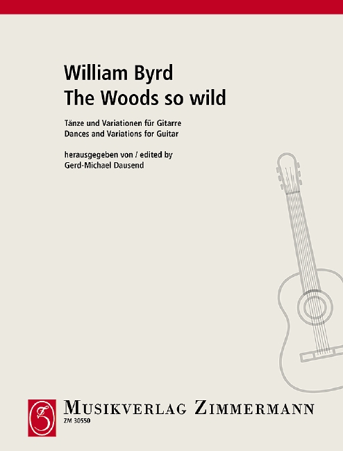 The Woods so wild, Dances and variations, for guitar