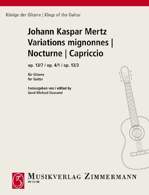 Variations mignonnes / Nocturne / Capriccio op. 13/7 / op. 4/1 / op. 13/3, for guitar