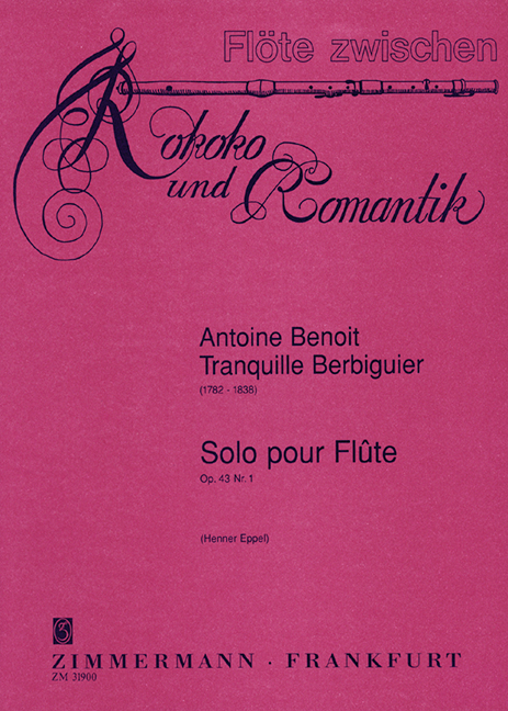 Solo pour Flûte op. 43/1, for flute