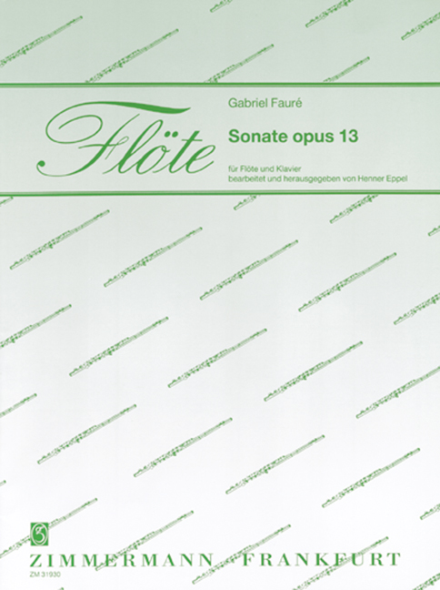 Sonata op. 13, for flute and piano