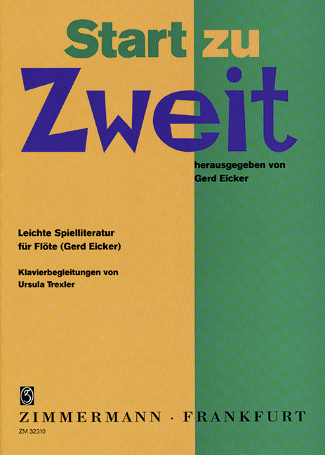 Start zu Zweit (Start for Two), Easy pieces, for flute and piano