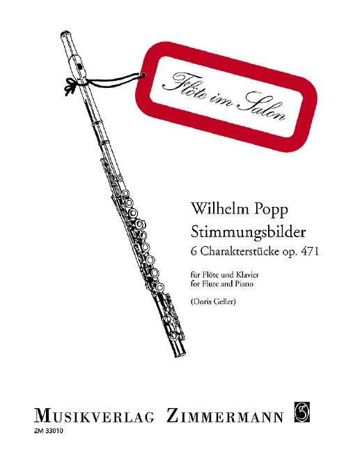 Atmospheric Pictures op. 471, 6 Charakterstücke, for flute and piano