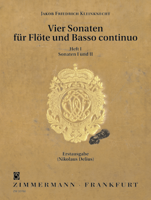 Four Sonatas Book 1, Sonaten G-Dur und B-Dur, for flute and basso continuo