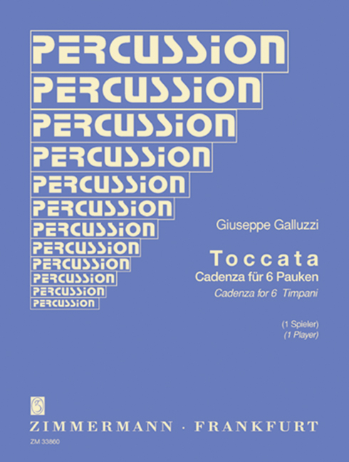 Toccata (Cadenza), for 6 timpani (1 player)