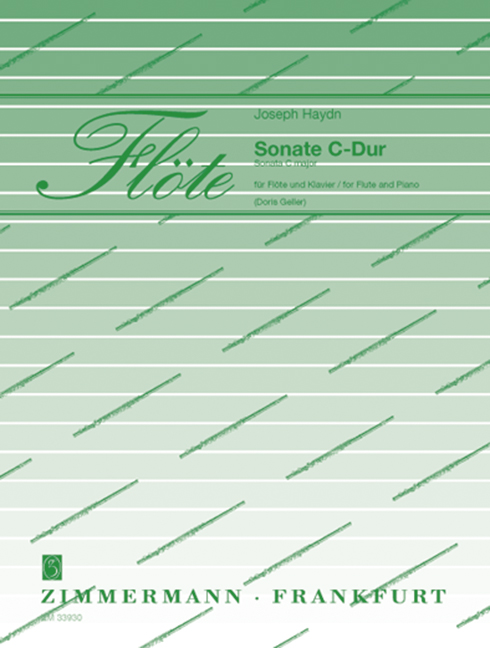 Sonata C major Hob. XVI Nr. 43, (orig. for piano in A flat major), for flute and piano
