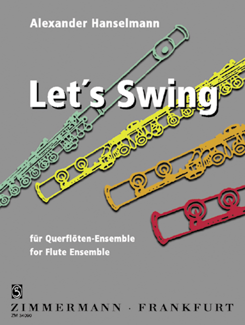 Let's Swing, for 7 flutes, Score and parts