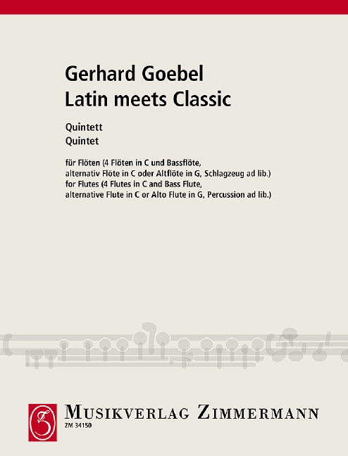 Latin meets Classic, Quintet, for flutes