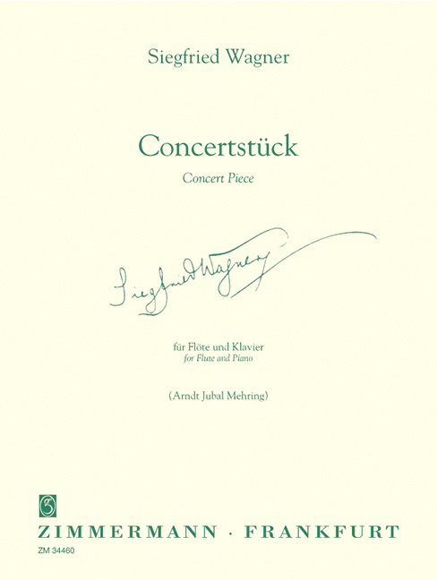 Concert Piece, (originally for flute and small orchestra), for flute and piano