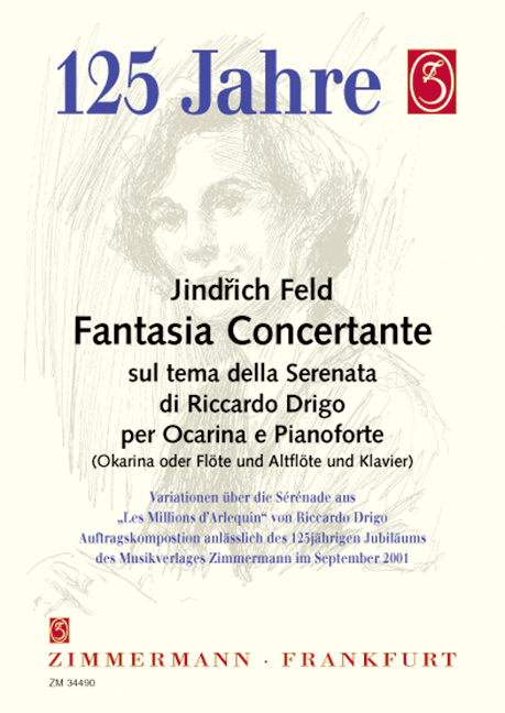 Fantasia Concertante, sul tema della Serenata di Riccardo Drigo, per Ocarina e Pianoforte