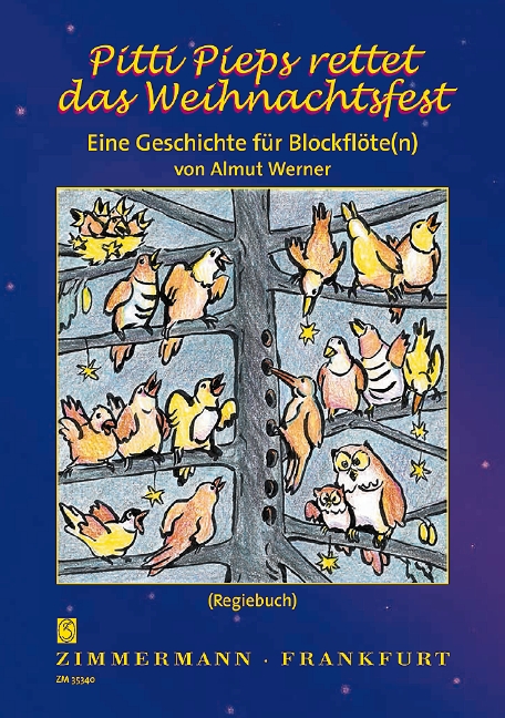 Pitti Pieps rettet das Weihnachtsfest, Eine Geschichte, for recorder, Teacher's edition
