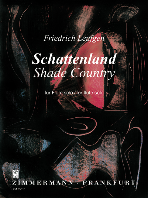 Shade Country, (Schattenland), for flute